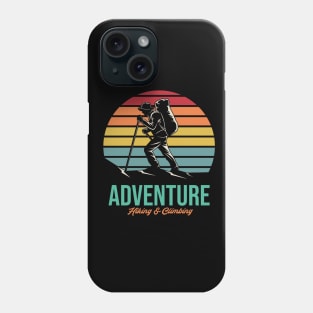 Outdoor adventure hiking & climbing Phone Case