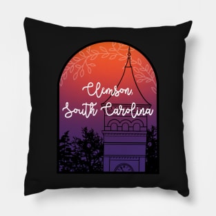 Clemson South Carolina Pillow