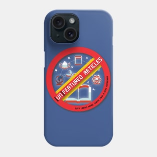 [un]Featured Articles Logo Phone Case