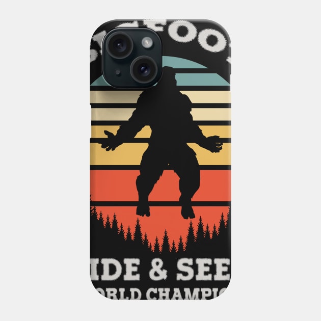 bigfoot Phone Case by wizooherb