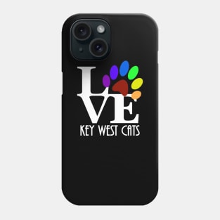 LOVE Key West Cats Phone Case