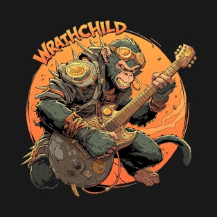 Wrathchild  Iron Maiden monkey T-Shirt