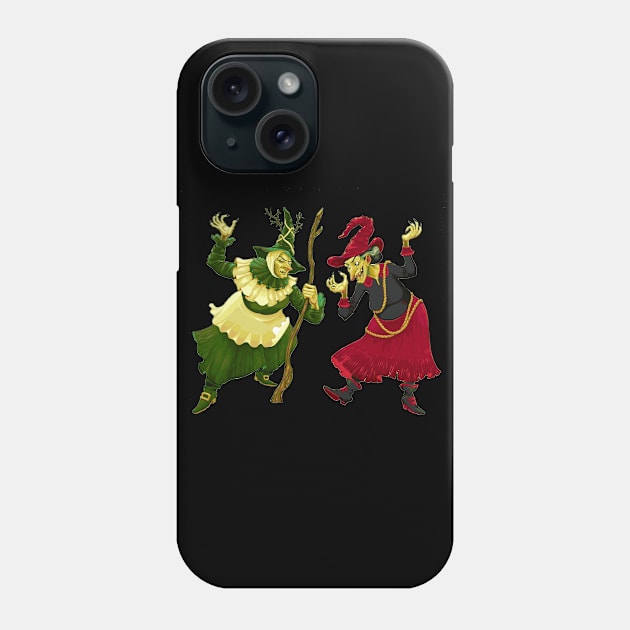 Witchy Witches Phone Case by Morrigan Austin