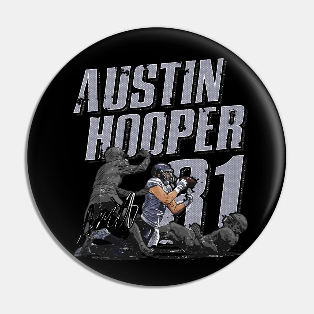 Austin Hooper Tennessee Catch Pin by Chunta_Design