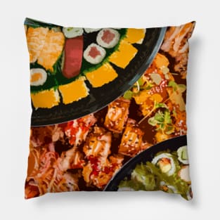 Sushi roll Pillow