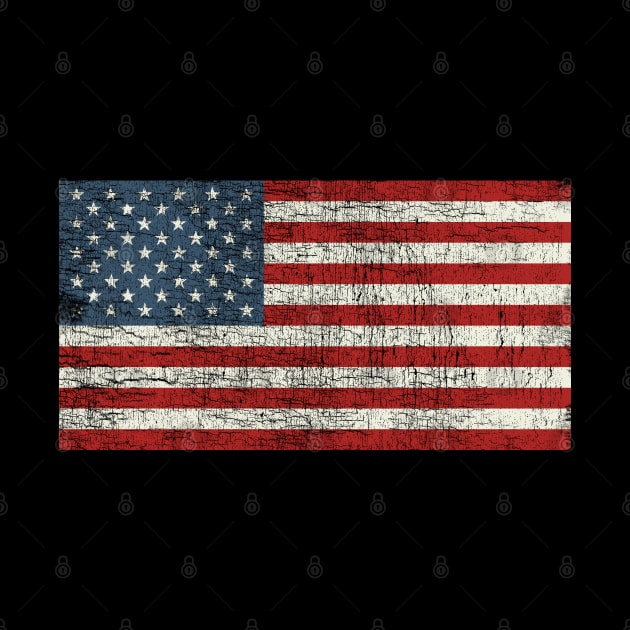 Vintage American Flag by Vector Deluxe