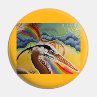 Great Blue Heron Pin