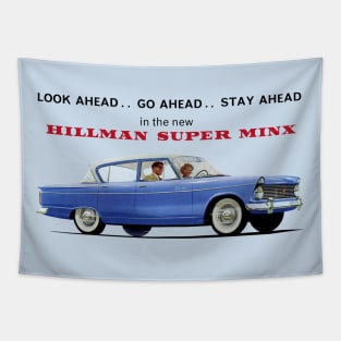 HILLMAN MINX - advert Tapestry