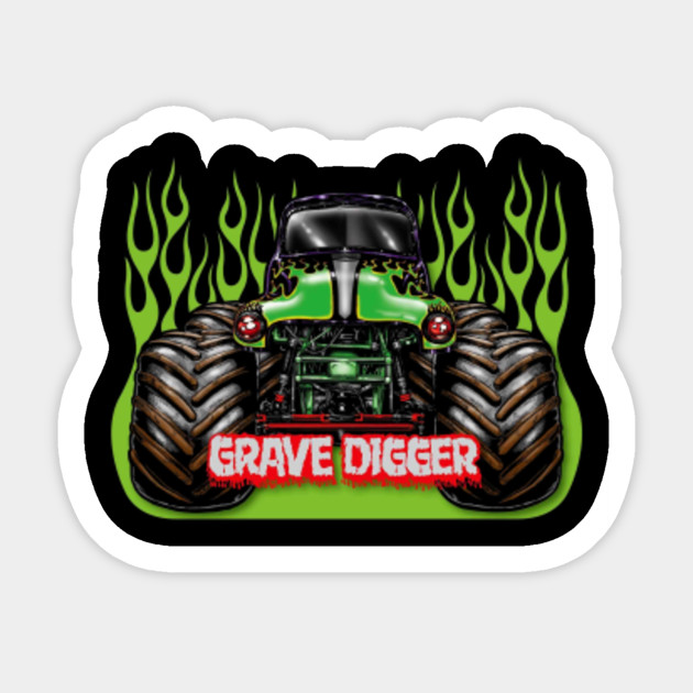 Grave Digger Printable Decals