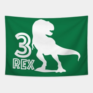 3th Birthday, 3 Rex Tapestry