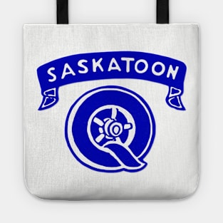 DEFUNCT - Saskatoon Quakers Hockey 1945 Tote