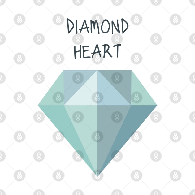 Diamond heart by AliJun