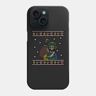 Let’s go kiss mistletoe Phone Case