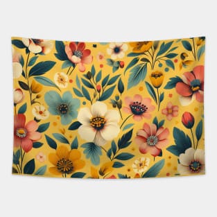 Spring Flowers Tapestry