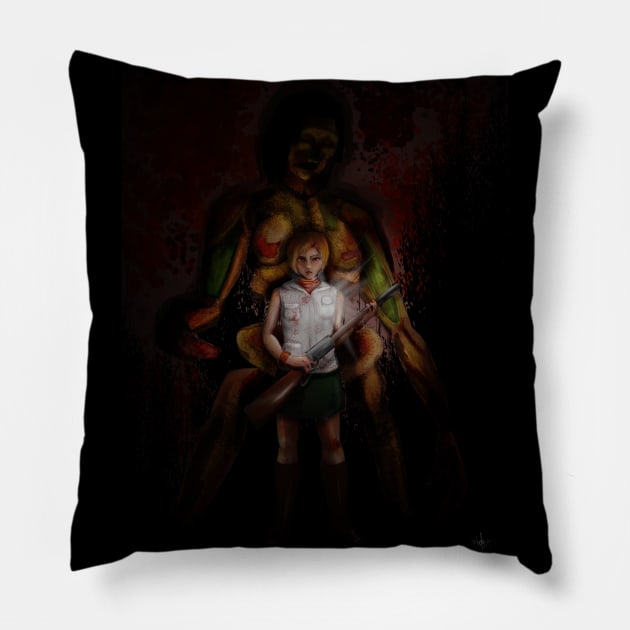 Heather Mason Silent Hill Pillow by La Tienda de Chubita