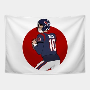 Mills the quarterback Tapestry