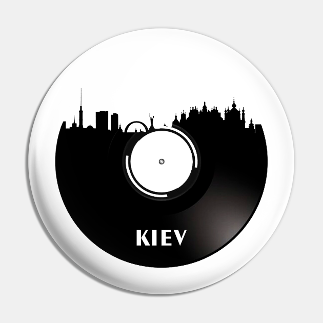 Kiev - Ukraine Vinyl Kiev - Pin |
