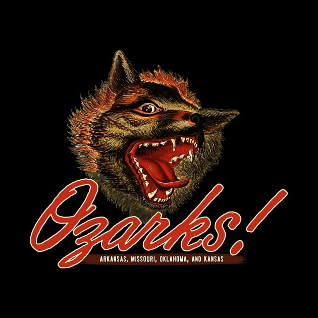 Vintage Ozark Tourist Design by Kujo Vintage