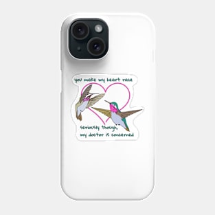 Hummingbird Heartrate Phone Case