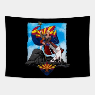 Cody Rhodes Arizona Flag Tapestry