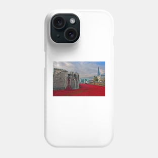 Tower of London Red Poppy Phone Case