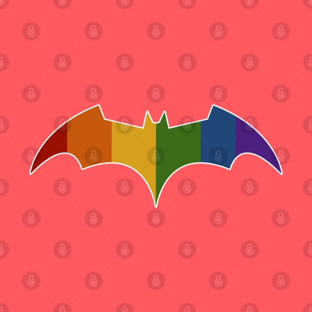 Kate Kane - Rainbow Pride Logo - LGBT by viking_elf