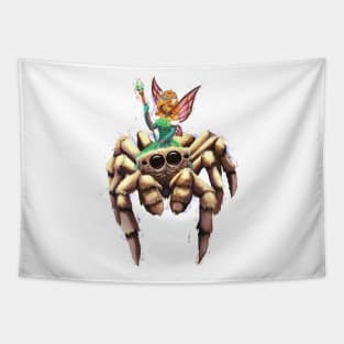 Fairy Jumping Spider - Phidippus Tapestry