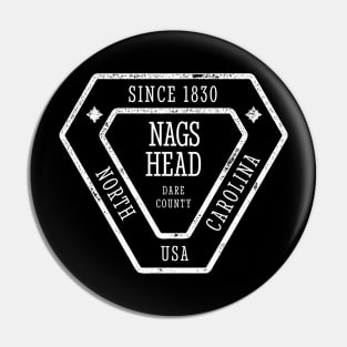 Nags Head, NC Summertime Vacationing Sign Pin