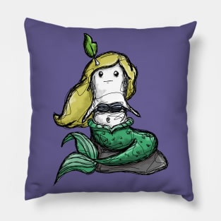 Rootlet Mermaid Pillow