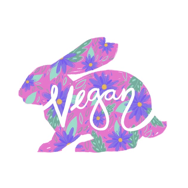 Vegan Bunny by IllustratedActivist