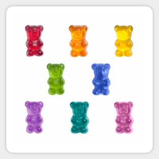 Sweet Gummy Bear Song Sticker for Sale by Aurealis