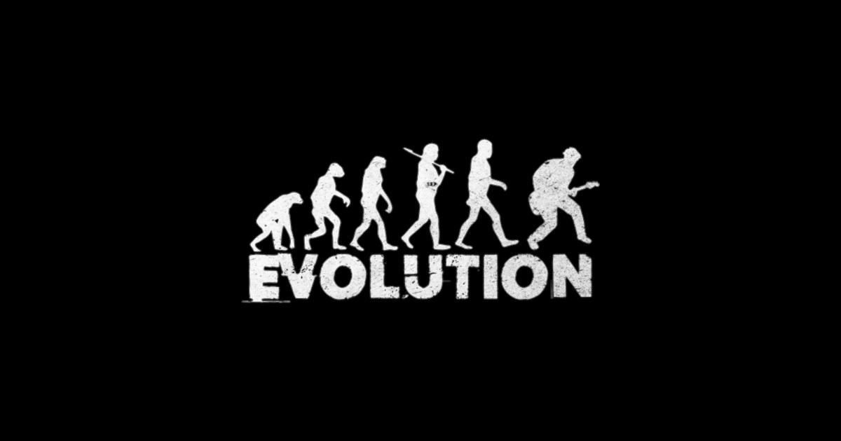 Evolution - Evolution - Sticker | TeePublic