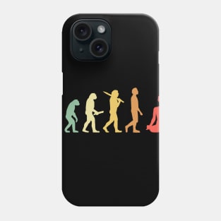 Retro Yoga Evolution Gift For Yogis Phone Case