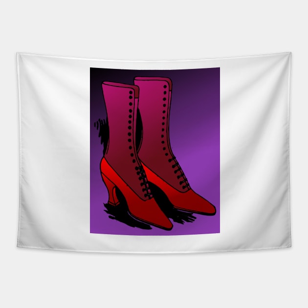 Footwear 23 (Style:3) Tapestry by luminousstore