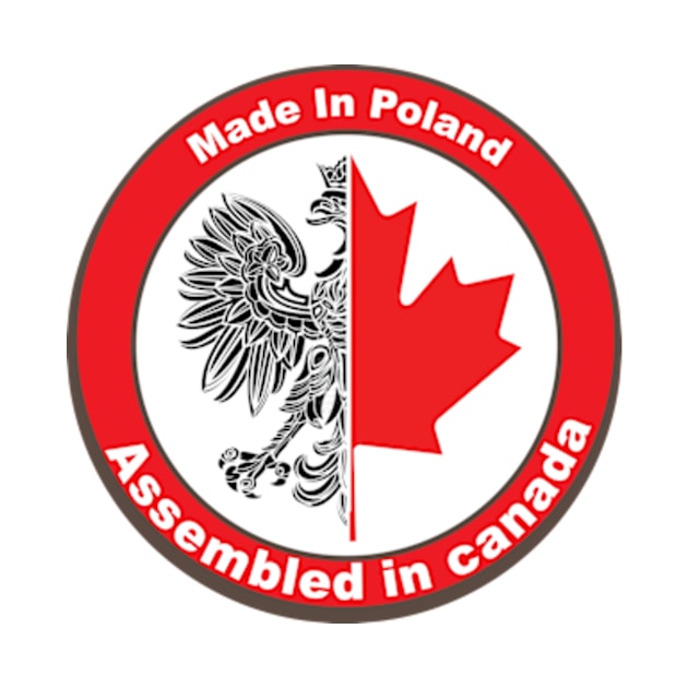 Polish Canadian Proud Polska by Estudio3e