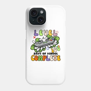 Level 100 Days Of School Unlocked Boys 100th Day Of School Phone Case