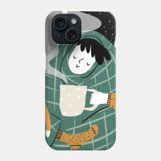 Hot chocolate weather Phone Case