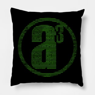 agorism symbol cypherpunk Pillow