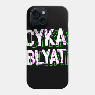 Cyka Blyat T Shirt Phone Case