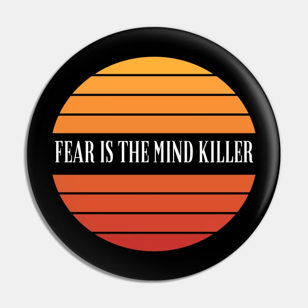 Design inspired by the litany of fear from Dune Pin by ArtsySoul