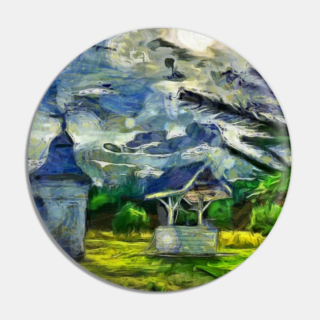 The well at night Pin by Evgeniya