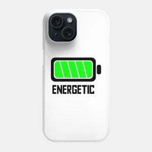 ENERGETIC - Lvl 6 - Battery series - Tired level - E1a Phone Case