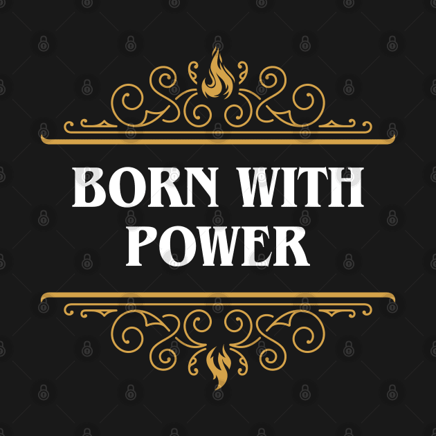 Sorcerer Born with Power Funny Tabletop RPG by pixeptional