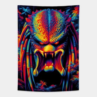 Infrared Predator Tapestry