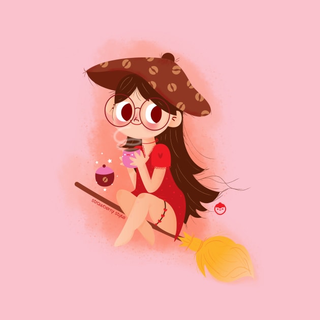 Witchy Coffee by strawberrystyle