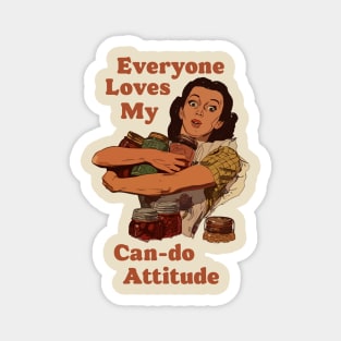 Can-do Attitude Magnet