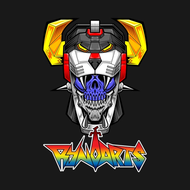 SkulliTron with RynoArts logo by RynoArts