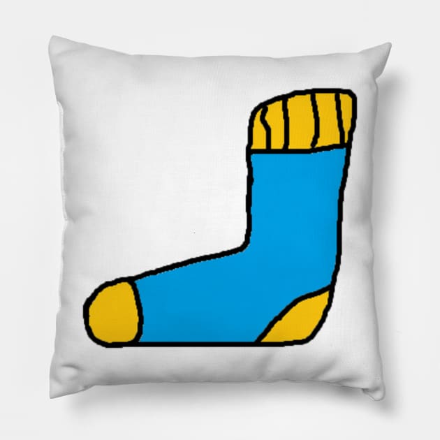 Missing Sock Pillow by World Of Random