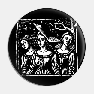 Medieval Witches #4 Pin