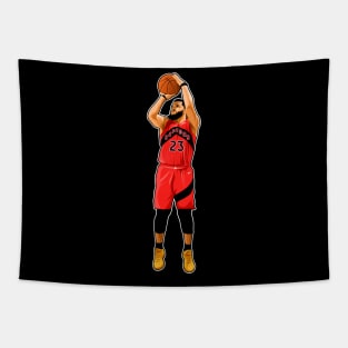 Fred Vanvleet #23 Shoots Tapestry